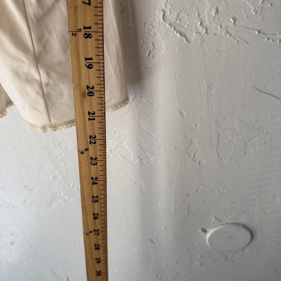 Vintage Womens Camisole Medium Satin Lace Floral Trim Rose Detail 80s Lingerie - Picture 5 of 7